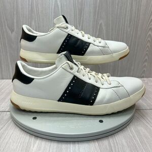 Cole Haan Mens Grandpro OS White Leather Comfort Tennis Sneaker Shoes Sz 10